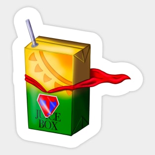 Juice Box Hero Sticker